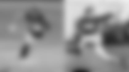 DE J.J. Watt (left) plans to honor former Cardinals star Marshall Goldberg when he wears their jersey No. 99 this season.