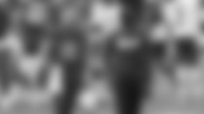 Cardinals backup quarterbacks Chris Streveler (15) and Brett Hundley after the Washington game earlier this season.