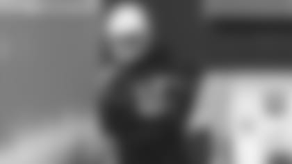 Wide receiver DeAndre Hopkins makes a catch during Wednesday's practice.