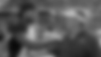 Cardinals wide receiver Larry Fitzgerald, left, with Patriots head coach Bill Belichick after an NFL game in 2012 in New England.