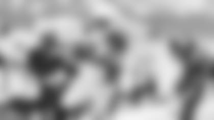 Running back Kenyan Drake has not worn down during games this season.