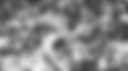 Receiver Antoine Wesley spent his first two NFL seasons with the Baltimore Ravens.