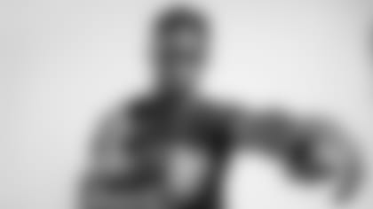 Portrait of Delaware defensive back Nasir Adderley taken during the NFL Scouting Combine, Sunday, March 3, 2019, in Indianapolis. (Todd Rosenberg via AP)