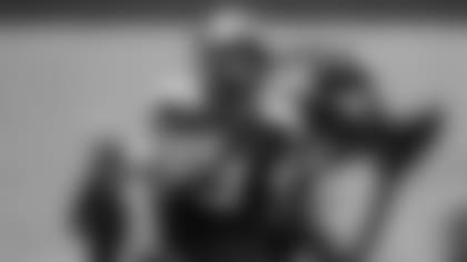 Dallas Renegades tight end Donald Parham (49) before an XFL football game against the St. Louis Battlehawks, Sunday, Feb. 9, 2020, in Arlington, Texas. St. Louis won 15-9. (AP Photo/Brandon Wade)