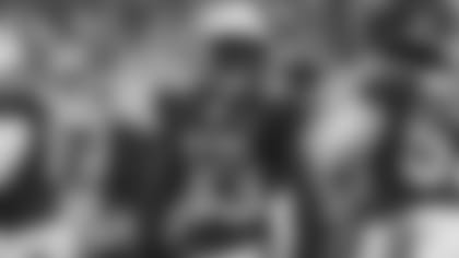 Derwin James laughs with Ravens ILB C.J. Mosley during the 2019 Pro Bowl on Sunday, Jan. 27, 2019 in Orlando, FL.