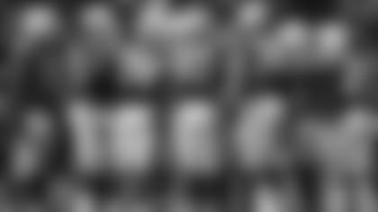 The Indianapolis Colts huddle against the Tennessee Titans during an NFL football game, Sunday, Nov. 26, 2017, in Indianapolis. The Titans won the game 20-16. (Jeff Haynes/AP Images for Panini)