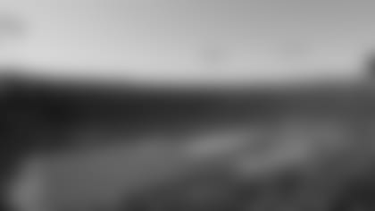 An American flag is shown on the field as jets fly over the Oakland Alameda Stadium during the singing of the national anthem prior to an NFL football game between the New York Jets and the Oakland Raiders in Oakland, Calif., Sunday, Sept. 17, 2017. (NFL Photos via AP)