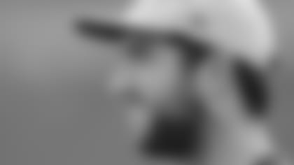 Indianapolis Colts quarterback Andrew Luck attends practice before an NFL preseason football game against the Cincinnati Bengals, Thursday, Aug. 30, 2018, in Cincinnati. (AP Photo/Gary Landers)