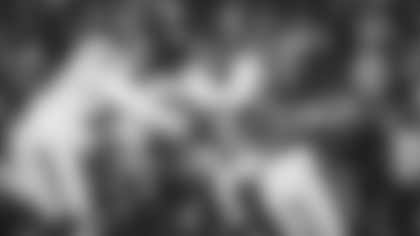 Antonio Gibson carries the ball during the Washington Football Team's Tuesday night game against the Philadelphia Eagles. (Emilee Fails/Washington Football Team)