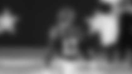 Terry McLaurin walks on the field at AT&T Stadium against the Dallas Cowboys on Nov. 26, 2020. (Sam Hodde/Washington Football Team)