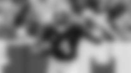 "When you talk about best player available, he was one of the guys that was at the top there for us. What we really did like was his ball security, his yards after contact. I think he was No. 5 total in Power 5 conferences in terms of yards after contact. So this is a guy that has tremendous power, strength, very stout at the point, a guy that can move the ball. And he's gonna add very nicely to what we have with Antonio Gibson."