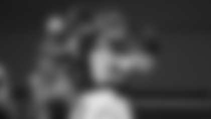 Antonio Gibson and Cam Sims celebrate a touchdown against the Dallas Cowboys on Nov. 26, 2020. (Sam Hodde/NFL)