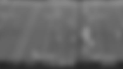 Demarcus Lawrence blows past Evan Neal en route to sacking Daniel Jones for 4-yard loss