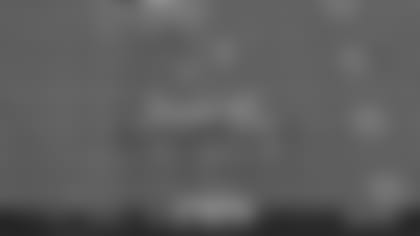 Dorance Armstrong breaks free for Cowboys block of Graham Gano's first FG attempt of evening