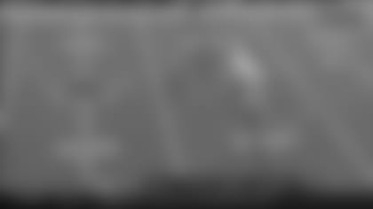 Dak Prescott's 21-yard dime to Lamb is placed perfectly