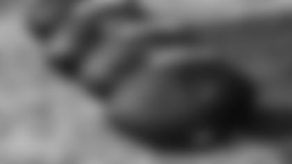 Footballs during practice at the Training Facility in Davie, FL on Tuesday August 25th, 2020. (Peter McMahon/Miami Dolphins)