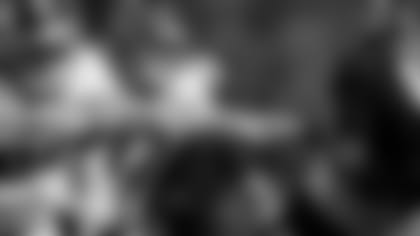 Atlanta Falcons offensive tackle Jalen Mayfield #77 in action during the AT&T Atlanta Falcons Training Camp at Atlanta Falcons Headquarters in Flowery Branch, Georgia, on Tuesday August 10, 2021. (Photo by )