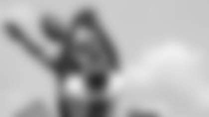 Atlanta Falcons cornerback A.J. Terrell #24 defends against tight end Kyle Pitts #8 during AT&T Atlanta Falcons Training Camp at Atlanta Falcons Headquarters in Flowery Branch, Georgia, on Thursday August 5, 2021. (Photo by Kara Durrette/Atlanta Falcons)