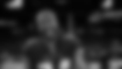 Atlanta Falcons running back Cordarrelle Patterson #84 warms up before the game against the New Orleans Saints at Mercedes-Benz Stadium in Atlanta, Georgia on Sunday, January 9, 2022. (Photo by Brandon Magnus/Atlanta Falcons)