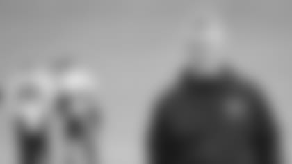 NFL scout Steve Sabo during team practice at Atlanta Falcons Headquarters in Flowery Branch, Georgia, on Thursday, December 9, 2021. (Photo by Shanna Lockwood/Atlanta Falcons)