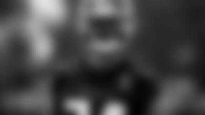 Atlanta Falcons cornerback A.J. Terrell #24 looks on during organized team activities in Phase III of the Atlanta Falcons offseason program on June 2, 2021.