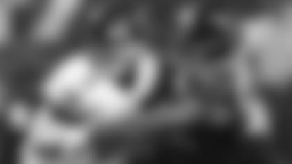 Atlanta Falcons defensive tackle Grady Jarrett (97) sacks Baltimore Ravens quarterback Bryn Renner (2) during the second half of an NFL football preseason game, Thursday, Sept. 3, 2015, in Atlanta. (AP Photo/John Bazemore)