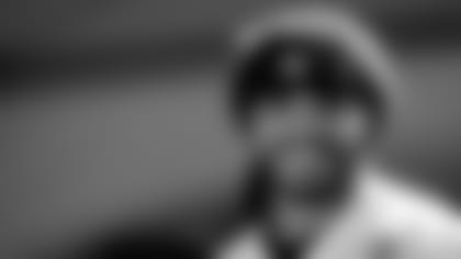 July 24, 2019 -  DE Austin Larkin on the third day of practice. (Photo by Kara Durrette/Atlanta Falcons)