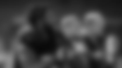 Atlanta Falcons offensive guard Willie Beavers #72 during the AT&T Atlanta Falcons Training Camp at Atlanta Falcons Headquarters in Flowery Branch, Georgia, on Monday August 9, 2021. (Photo by Kara Durrette/Atlanta Falcons)