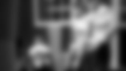 Atlanta Falcons punter Sterling Hofrichter #4 and punter Dom Maggio #9 look on during Atlanta Falcons minicamp on June 10, 2021.