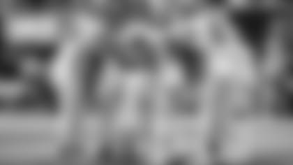 Atlanta Falcons quarterback Matt Ryan #2 calls a play in the huddle during the second half against the Philadelphia Eagles at Mercedes-Benz Stadium in Atlanta, Georgia on Sunday, September 12, 2021. (Photo by Brandon Magnus/Atlanta Falcons)