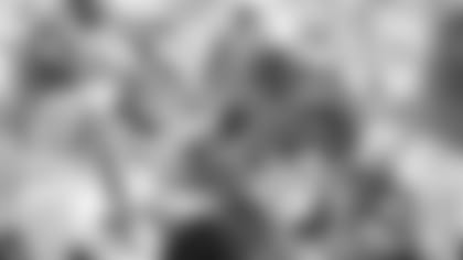 Tennessee Titans Jalston Fowler (45) scores a touchdown during a game against the Jacksonville Jaguars during the first half of an NFL football game, Sunday, Sept. 17, 2017, in Jacksonville, Fla.
(Tom DiPace via AP)