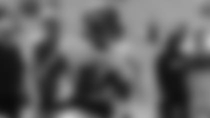 Cordarrelle Patterons works during AT&T Atlanta Falcons Training Camp at Atlanta Falcons Headquarters in Flowery Branch, Georgia, on Wednesday August 4, 2021. (Photo by Kara Durrette/Atlanta Falcons)