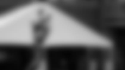 Atlanta Falcons cornerback Fabian Moreau #22 in action during Atlanta Falcons minicamp on June 10, 2021.