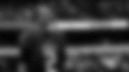 Atlanta Falcons quarterback Matt Ryan #2 warms up before facing the New York Jets at Tottenham Hotspur Stadium in London, England on Sunday, October 10, 2021. (Photo by Chris Trotman/Atlanta Falcons)