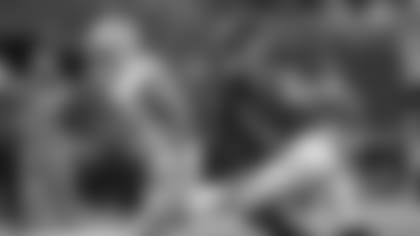 Dallas Cowboys quarterback Dak Prescott (4) scrambles while Atlanta Falcons linebacker De'Vondre Campbell (59) gives chase during a 2017 NFL week 10 regular season game, Sunday, Nov. 12, 2017 in Atlanta, Ga.  The Falcons defeated the Cowboys, 27-7.  (James D. Smith via AP)