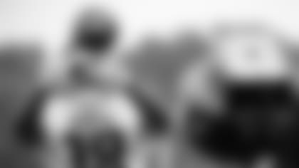 Atlanta Falcons wide receiver Calvin Ridley #18 warms up during AT&T Atlanta Falcons Training Camp at Atlanta Falcons Headquarters in Flowery Branch, Georgia, on Tuesday August 3, 2021. (Photo by Dakota Williams/Atlanta Falcons)