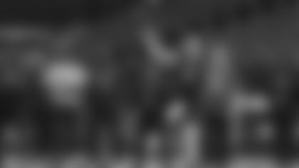 Pittsburgh quarterback Kenny Pickett (11) throws the ball at the NFL football scouting combine, Thursday, March 3, 2022 in Indianapolis. (Ben Liebenberg via AP)