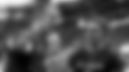 Atlanta Falcons quarterback Matt Ryan #2 meet with Atlanta Hawks player Trae Young before the game against the Philadelphia Eagles at Mercedes-Benz Stadium in Atlanta, GA, on Sunday September 15, 2019. (Photo by Kyle Hess/Atlanta Falcons)