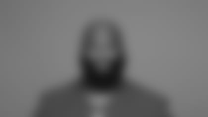 This is a photo of Justin Ellis of the New York Giants NFL football team. This image reflects the New York Giants active roster as of June 8, 2022 when this image was taken. (AP Photo)