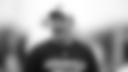 Jacksonville Jaguars defensive line coach Joe Cullen yells out instructions during the NFL football training camp practice Friday, July 29, 2011 in Jacksonville, Fla. (AP Photo/Rick Wilson)