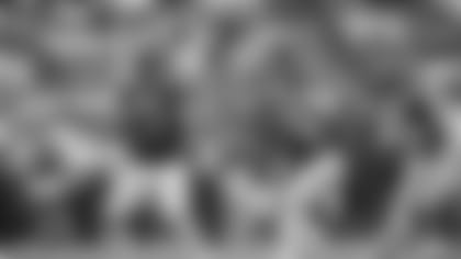 Jacksonville Jaguars quarterback Gardner Minshew (15) during an NFL football game against the Houston Texans, Sunday, Sep. 15, 2019 in Houston. (Cooper Neill/NFL)