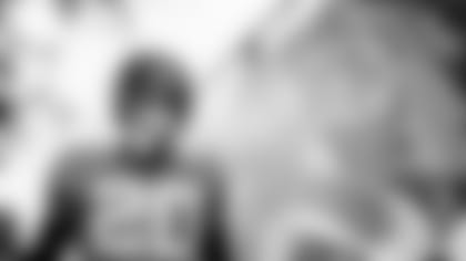 Jacksonville Jaguars cornerback Jalen Ramsey (20) walks out for the team's NFL football training camp, Wednesday, Aug. 1st, 2018 in Jacksonville, Fla. (Logan Bowles via AP Images)