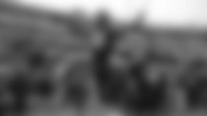 Jacksonville Jaguars linebacker Telvin Smith (50) as he enters the field against the Buffalo Bills during an NFL wild-card playoff football game, Sunday, Jan. 7, 2018, in Jacksonville, Fla.
(Tom DiPace via AP)