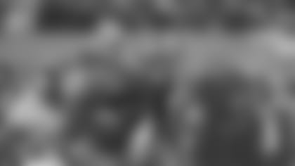 Cleveland Browns middle linebacker Joe Schobert (53) returns an interception in the fourth quarter of an NFL football game against the Pittsburgh Steelers, Thursday, Nov. 14, 2019, in Cleveland. The Browns won 21-7. (AP Photo/David Richard)