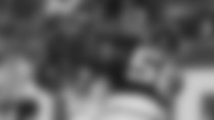 Jacksonville Jaguars defensive end Dante Fowler (56) tackles Tampa Bay Buccaneers running back Ronald Jones II during an NFL preseason game, Thursday, Aug. 30th, 2018 in Tampa, Fla. (Logan Bowles via AP)