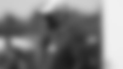 Jacksonville Jaguars general manager Dave Caldwell is seen during an NFL football workout, Saturday, Aug. 22, 2020, in Jacksonville, Fla. (Logan Bowles via AP)