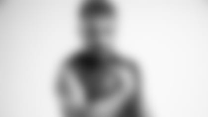 Portrait of Washington State quarterback Gardner Minshew II at the NFL football scouting combine, Friday, March 1, 2019, in Indianapolis. (Todd Rosenberg via AP)