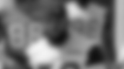 Jacksonville Jaguars linebacker Blair Brown (53) heads to the field before an NFL football practice Friday, May 25, 2018, in Jacksonville, Fla. (AP Photo/John Raoux)