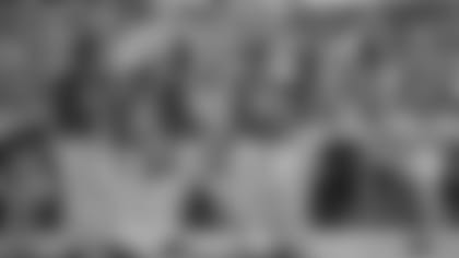 Jacksonville Jaguars defensive end Calais Campbell (93), defensive tackle Abry Jones (95), defensive tackle Taven Bryan (90) and defensive end Josh Allen (41) set up for a play during the second half of an NFL football game against the New Orleans Saints Sunday, Oct. 13, 2019, in Jacksonville, Fla. (AP Photo/Phelan M. Ebenhack)