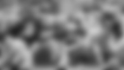 Houston Texans quarterback Deshaun Watson (4) is wrapped up by Jacksonville Jaguars middle linebacker Myles Jack (44) and outside inebacker Leon Jacobs (48) during the first half of an NFL football game Sunday, Sept. 15, 2019, in Houston. (AP Photo/Eric Christian Smith)